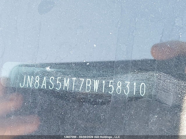 Продаж на аукціоні авто 2011 Nissan Rogue S, vin: JN8AS5MT7BW158310, номер лоту: 12607098