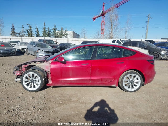 Aukcja sprzedaży 2022 Tesla Model 3, vin: 5YJ3E1EB3NF293741, numer aukcji: 12607099