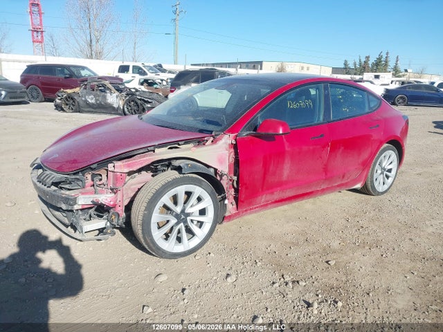 Aukcja sprzedaży 2022 Tesla Model 3, vin: 5YJ3E1EB3NF293741, numer aukcji: 12607099