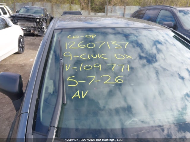 Продажа на аукционе авто 2009 Honda Civic Dx/dx-a, vin: 2HGFA16229H109771, номер лота: 12607137