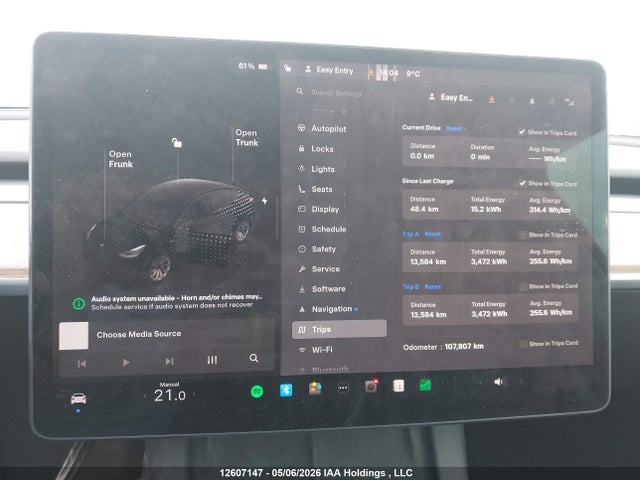 2022 Tesla Model Y მანქანა იყიდება აუქციონზე, vin: 7SAYGDEE2NF464994, აუქციონის ნომერი: 12607147