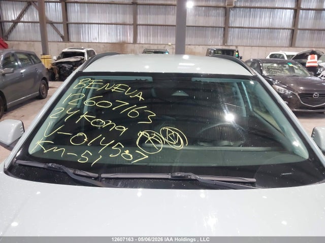Aukcja sprzedaży 2024 Hyundai Kona Electric Preferred, vin: KM8HC3A63RU014507, numer aukcji: 12607163