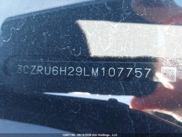 Продажа на аукционе авто 2020 Honda Hr-v Sport, vin: 3CZRU6H29LM107757, номер лота: 12607166