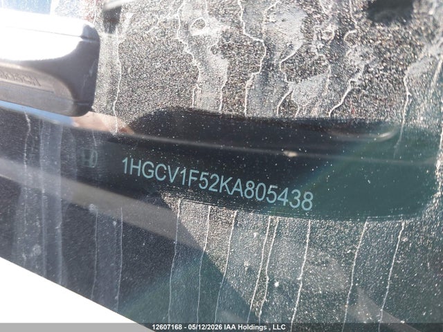 1HGCV1F52KA805438 Honda Accord Ex-l 1.5t