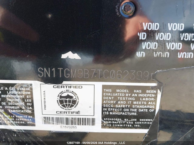 SN1TGM9B7TC062399 Polaris 900 Pro Rmk