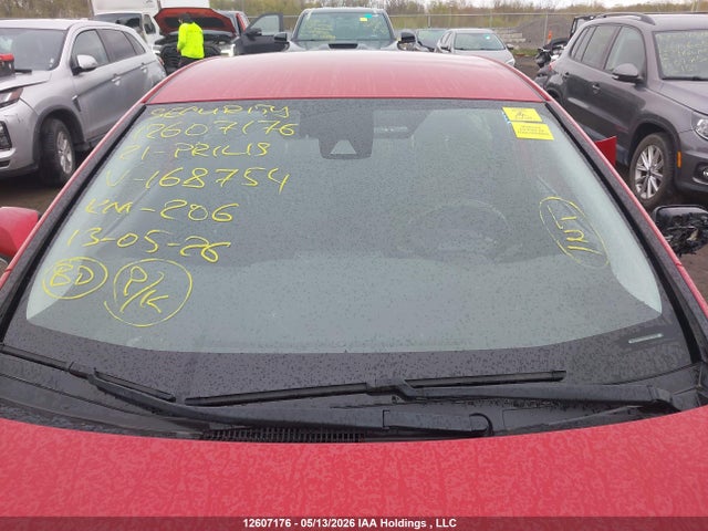 12607176 :رقم المزاد ، JTDKAMFP3M3168754 vin ، 2021 Toyota Prius Prime مزاد بيع