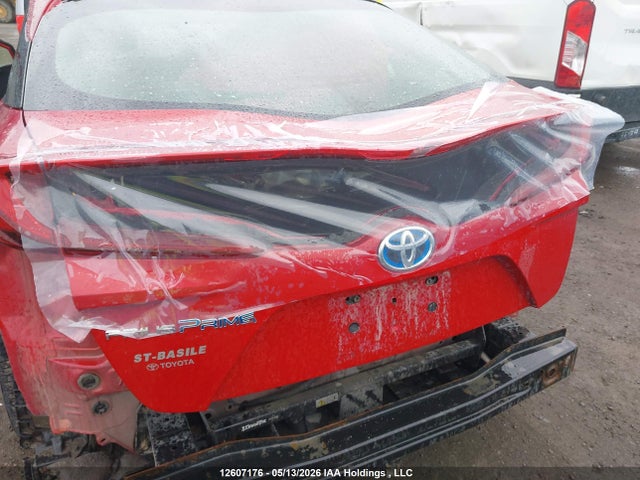 12607176 :رقم المزاد ، JTDKAMFP3M3168754 vin ، 2021 Toyota Prius Prime مزاد بيع