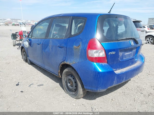 Aukcja sprzedaży 2008 Honda Fit Dx/lx, vin: JHMGD38408S807225, numer aukcji: 12607183