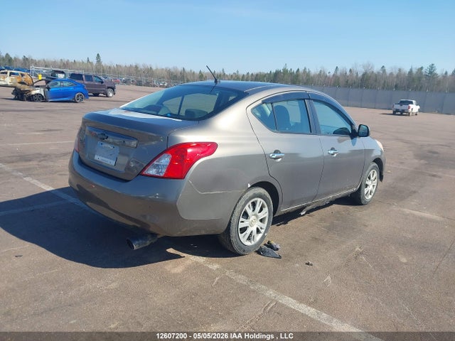 12607200 :رقم المزاد ، 3N1CN7AP2CL871589 vin ، 2012 Nissan Versa 1.6 Sv مزاد بيع