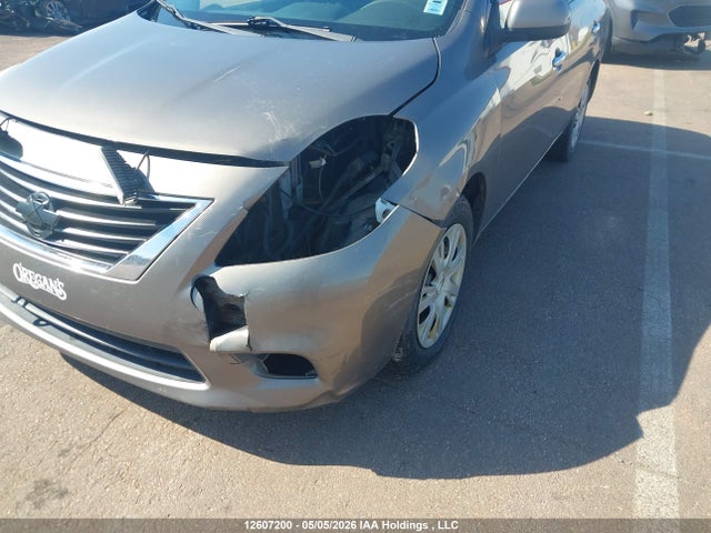 12607200 :رقم المزاد ، 3N1CN7AP2CL871589 vin ، 2012 Nissan Versa 1.6 Sv مزاد بيع