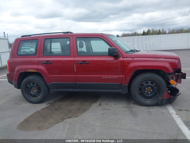 12607205 :رقم المزاد ، 1C4NJPAB2GD722004 vin ، 2016 Jeep Patriot Sport/north مزاد بيع