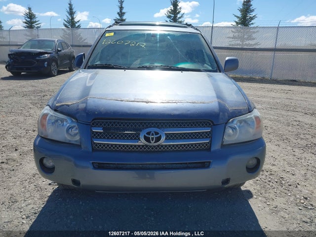 Aukcja sprzedaży 2006 Toyota Highlander Hybrid Limited 7-passenger, vin: JTEEW21A960024776, numer aukcji: 12607217
