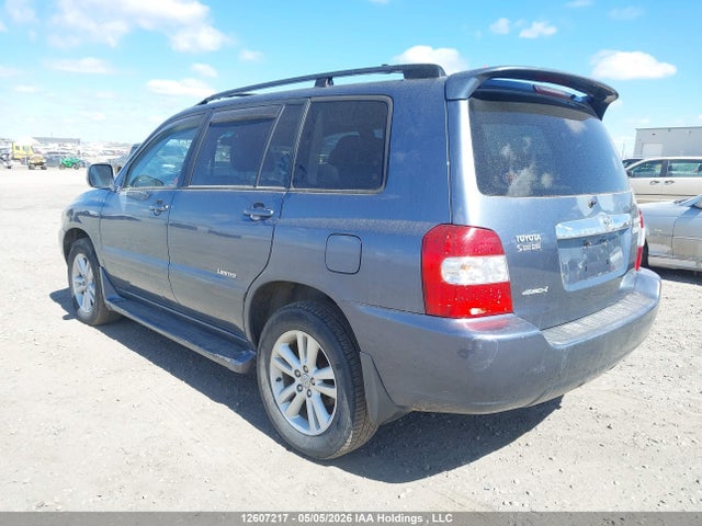 Aukcja sprzedaży 2006 Toyota Highlander Hybrid Limited 7-passenger, vin: JTEEW21A960024776, numer aukcji: 12607217