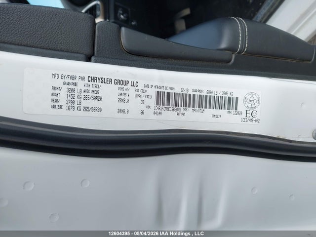 Aukcja sprzedaży 2014 Jeep Grand Cherokee Overland, vin: 1C4RJFCM0EC366875, numer aukcji: 12604395