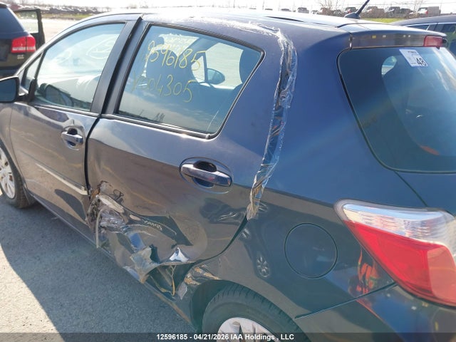 12596185 :رقم المزاد ، VNKKTUD31EA004305 vin ، 2014 Toyota Yaris Le مزاد بيع