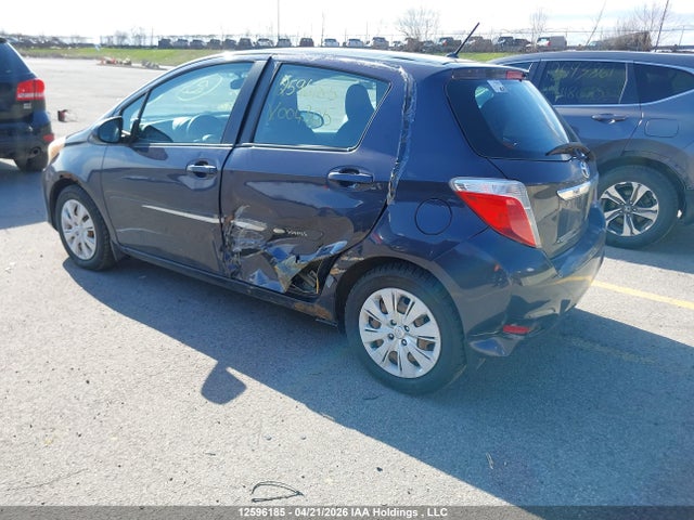 12596185 :رقم المزاد ، VNKKTUD31EA004305 vin ، 2014 Toyota Yaris Le مزاد بيع