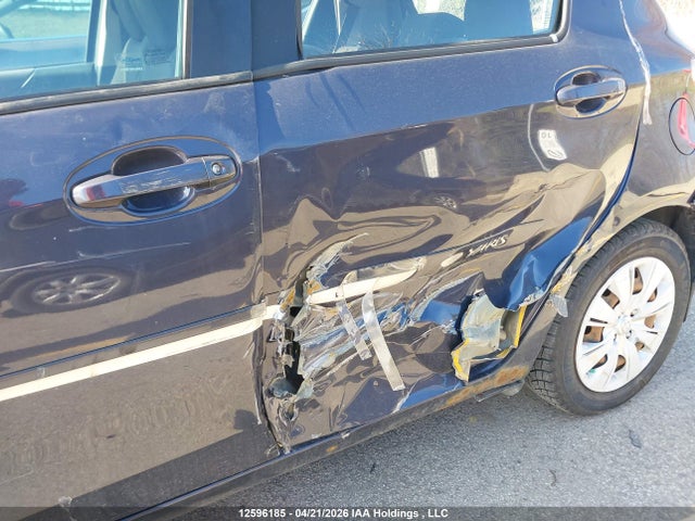 12596185 :رقم المزاد ، VNKKTUD31EA004305 vin ، 2014 Toyota Yaris Le مزاد بيع