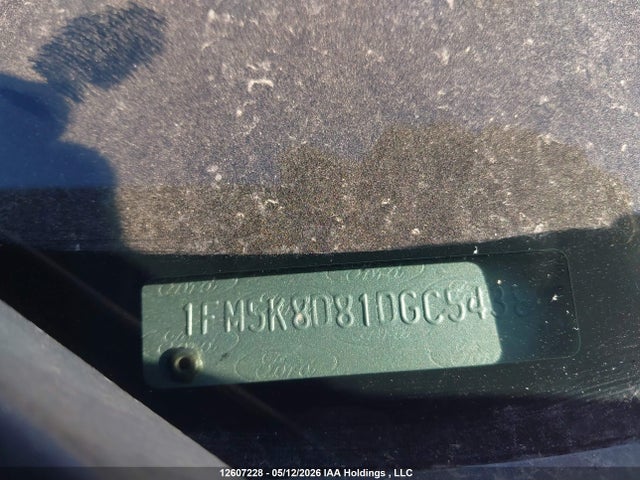 Продажа на аукционе авто 2013 Ford Explorer Xlt, vin: 1FM5K8D81DGC54386, номер лота: 12607228