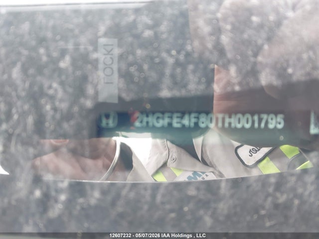 2HGFE4F80TH001795 Honda Civic Sport/sport Touring
