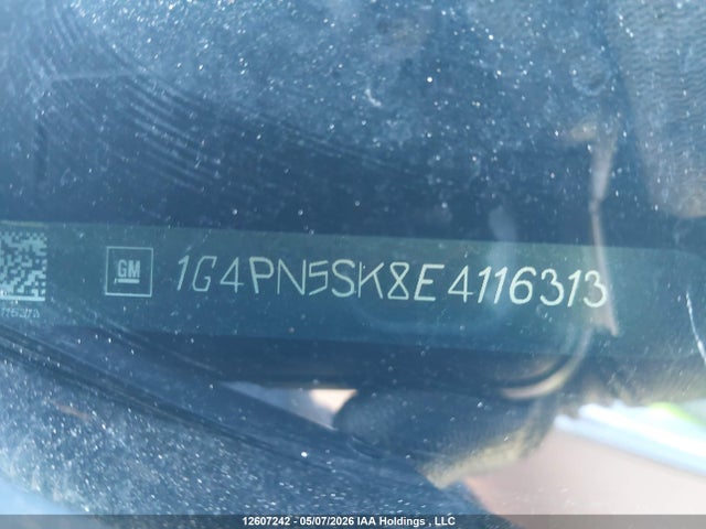 12607242 :رقم المزاد ، 1G4PN5SK8E4116313 vin ، 2014 Buick Verano مزاد بيع
