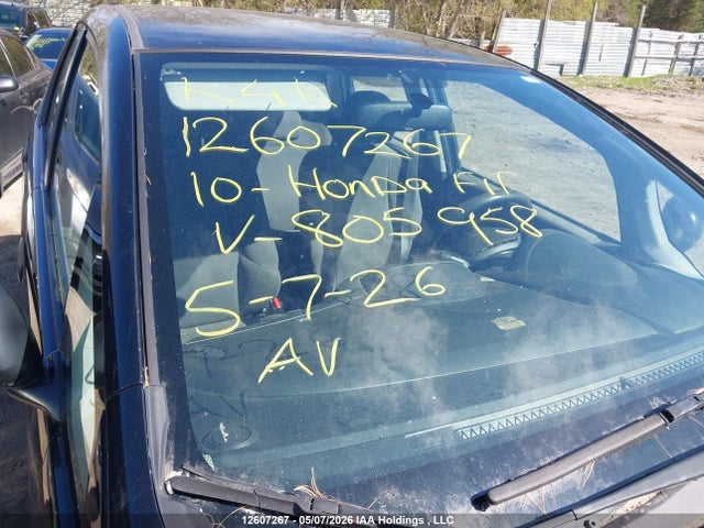 Продаж на аукціоні авто 2010 Honda Fit Dx-a, vin: JHMGE8H39AC805958, номер лоту: 12607267