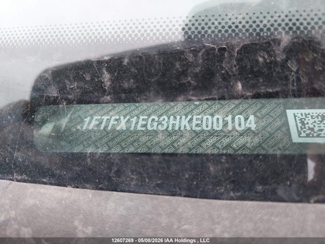 1FTFX1EG3HKE00104 Ford F-150 Xlt