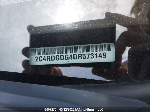 Продаж на аукціоні авто 2013 Dodge Grand Caravan, vin: 2C4RDGDG4DR573149, номер лоту: 12607275