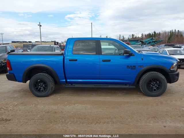 12607278 :رقم المزاد ، 1C6RR7LT5NS190022 vin ، 2022 Ram 1500 Classic Slt مزاد بيع