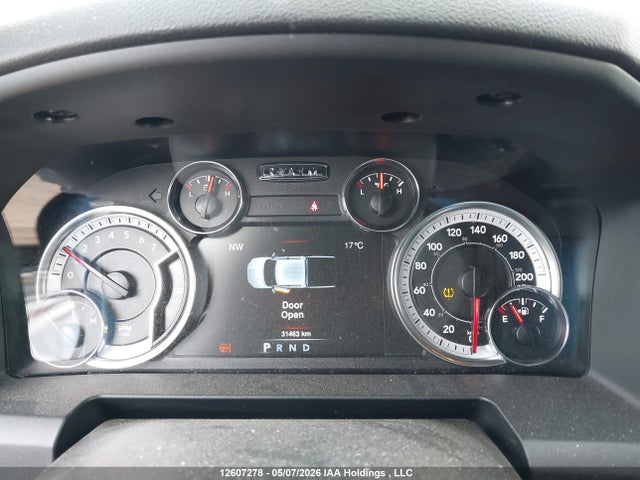 12607278 :رقم المزاد ، 1C6RR7LT5NS190022 vin ، 2022 Ram 1500 Classic Slt مزاد بيع