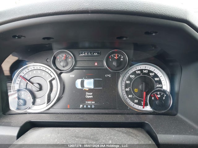 12607278 :رقم المزاد ، 1C6RR7LT5NS190022 vin ، 2022 Ram 1500 Classic Slt مزاد بيع