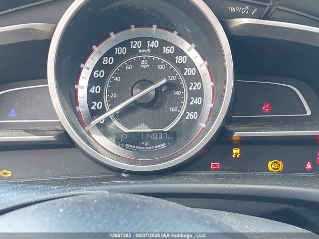 12607283 :رقم المزاد ، JM1BM1U79E1152693 vin ، 2014 Mazda 3 Sport مزاد بيع