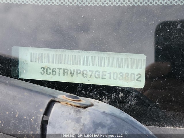 Продаж на аукціоні авто 2016 Ram Promaster 2500 2500 High, vin: 3C6TRVPG7GE103802, номер лоту: 12607287