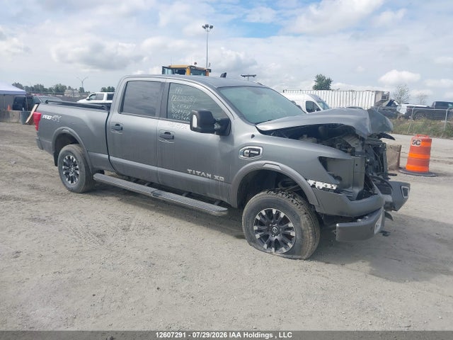 2016 Nissan Titan Xd Platinum Reserve/pro-4x/s/sl/sv მანქანა იყიდება აუქციონზე, vin: 1N6BA1F48GN503758, აუქციონის ნომერი: 12607291