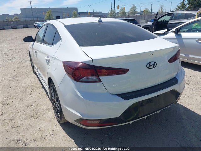 KMHD04LB8KU889126 Hyundai Elantra Sport