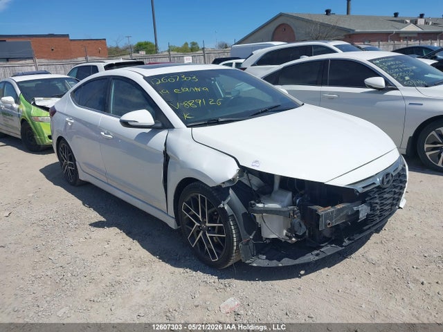 KMHD04LB8KU889126 Hyundai Elantra Sport