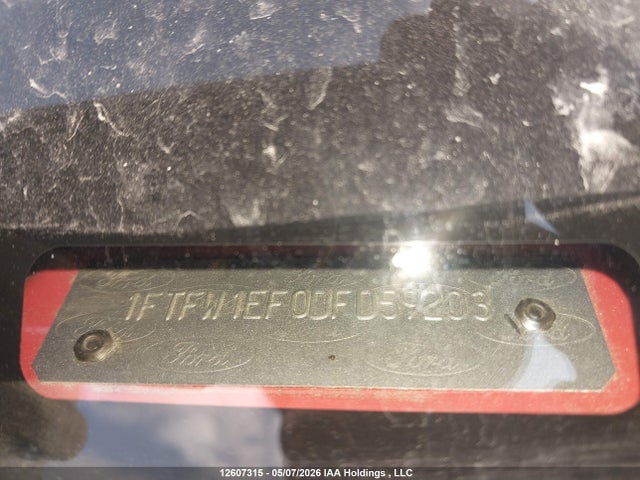 2013 Ford F-150 Fx4 მანქანა იყიდება აუქციონზე, vin: 1FTFW1EF0DFD59203, აუქციონის ნომერი: 12607315