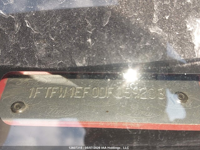2013 Ford F-150 Fx4 მანქანა იყიდება აუქციონზე, vin: 1FTFW1EF0DFD59203, აუქციონის ნომერი: 12607315