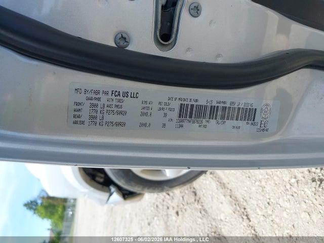 12607325 :رقم المزاد ، 1C6RR7TM4FS678226 vin ، 2015 Ram 1500 Slt مزاد بيع