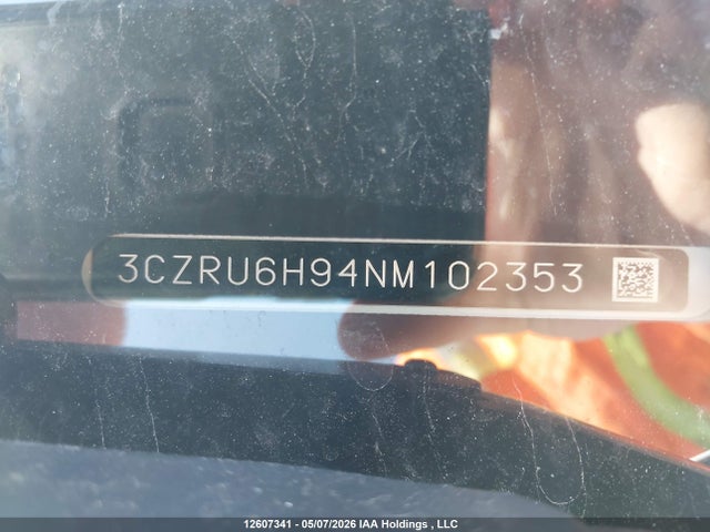 3CZRU6H94NM102353 Honda Hr-v Touring