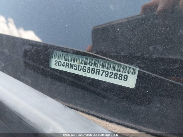 Продаж на аукціоні авто 2011 Dodge Grand Caravan Crew, vin: 2D4RN5DG8BR792889, номер лоту: 12607346