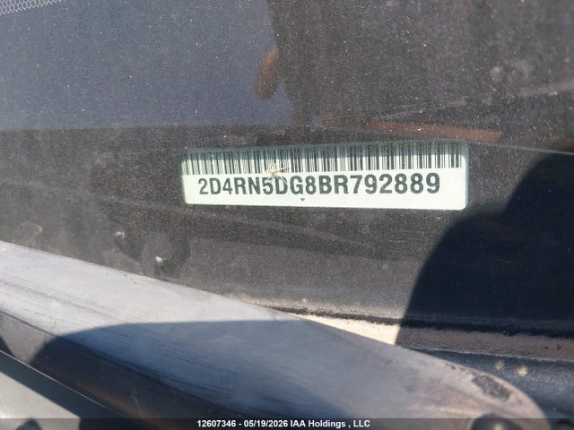 Продаж на аукціоні авто 2011 Dodge Grand Caravan Crew, vin: 2D4RN5DG8BR792889, номер лоту: 12607346
