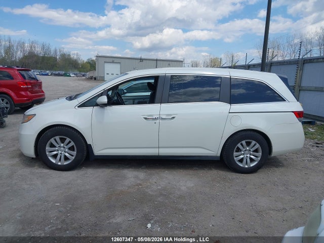 2017 Honda Odyssey Ex-l მანქანა იყიდება აუქციონზე, vin: 5FNRL5H68HB500991, აუქციონის ნომერი: 12607347