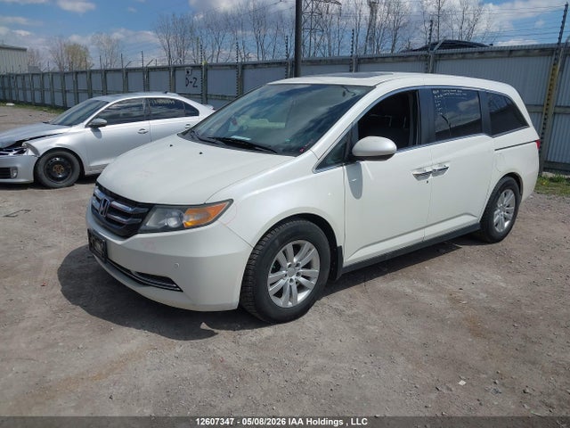 2017 Honda Odyssey Ex-l მანქანა იყიდება აუქციონზე, vin: 5FNRL5H68HB500991, აუქციონის ნომერი: 12607347