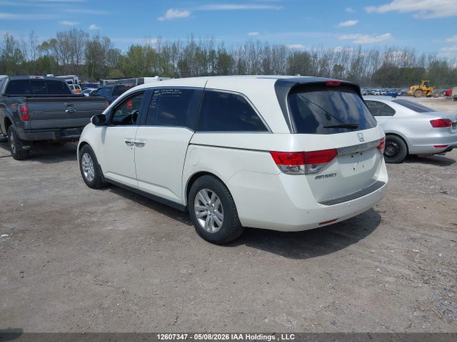 2017 Honda Odyssey Ex-l მანქანა იყიდება აუქციონზე, vin: 5FNRL5H68HB500991, აუქციონის ნომერი: 12607347