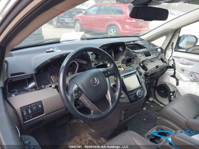 2017 Honda Odyssey Ex-l მანქანა იყიდება აუქციონზე, vin: 5FNRL5H68HB500991, აუქციონის ნომერი: 12607347