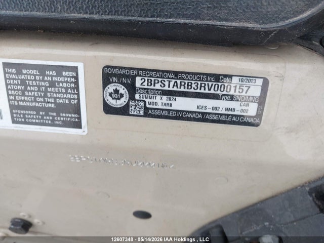 Skidoo Skidoo 2024 2BPSTARB3RV000157 Image 9