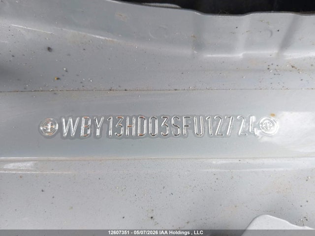 Aukcja sprzedaży 2025 Bmw I4, vin: WBY13HD03SFU12724, numer aukcji: 12607351