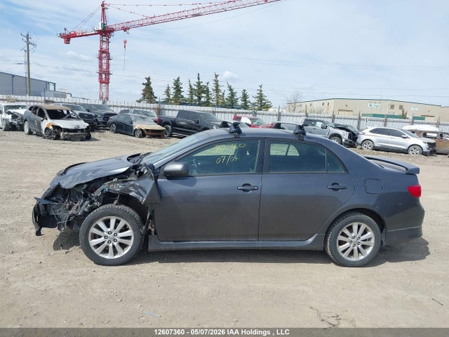 12607360 :رقم المزاد ، 2T1BU4EE0AC355623 vin ، 2010 Toyota Corolla S مزاد بيع
