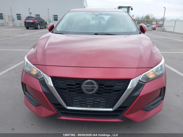 12607362 :رقم المزاد ، 3N1AB8CV1LY226341 vin ، 2020 Nissan Sentra Sv مزاد بيع