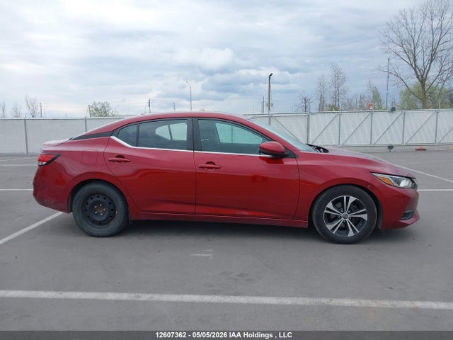 12607362 :رقم المزاد ، 3N1AB8CV1LY226341 vin ، 2020 Nissan Sentra Sv مزاد بيع